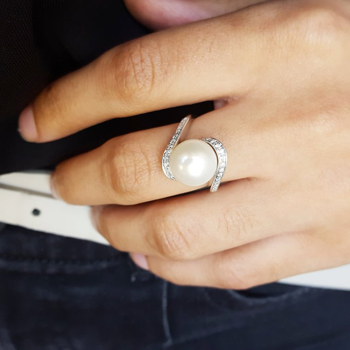 Sami Fine Jewelry Pearl Caress Ring