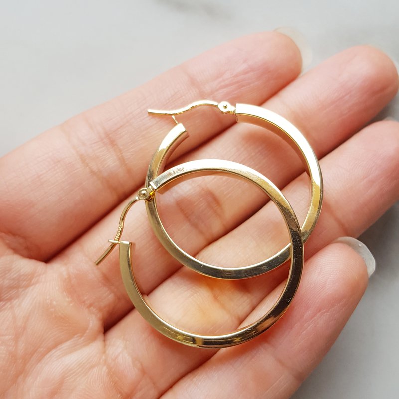 Sami Fine Jewelry Must-Have Gold Hoops