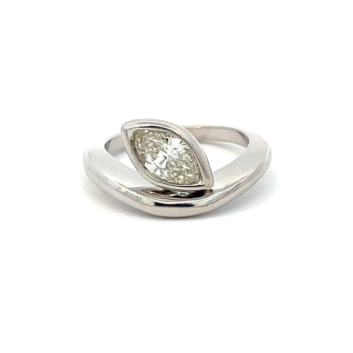 Luxury by Rene Hernandez Yellow Diamond Modern Ring
