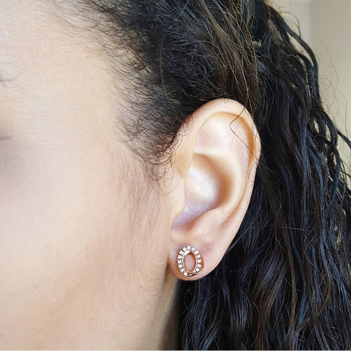 Gems One Interlocking Diamond Studs