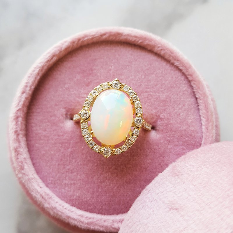 Sami Fine Jewelry Celestial Opal Ring