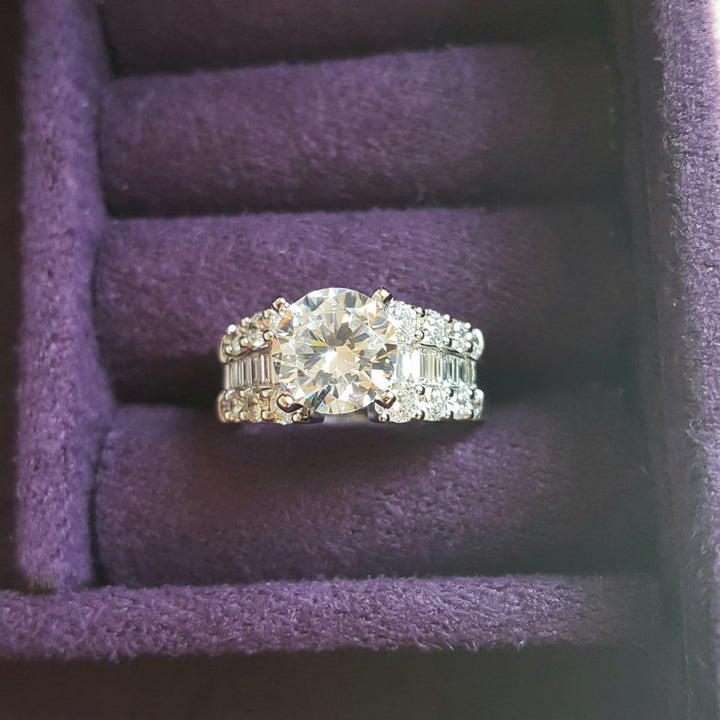 Sami Fine Jewelry Modern Baguette Cut Engangement Ring