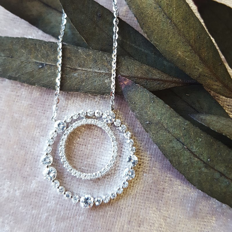 Sami Fine Jewelry Diamond Spirograph Pendant 121822