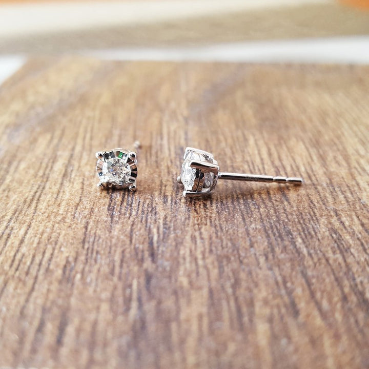 Sami Fine Jewelry True Reflections Studs 151567 diamond stud