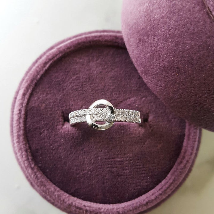 Sami Fine Jewelry Diamond Loop Ring