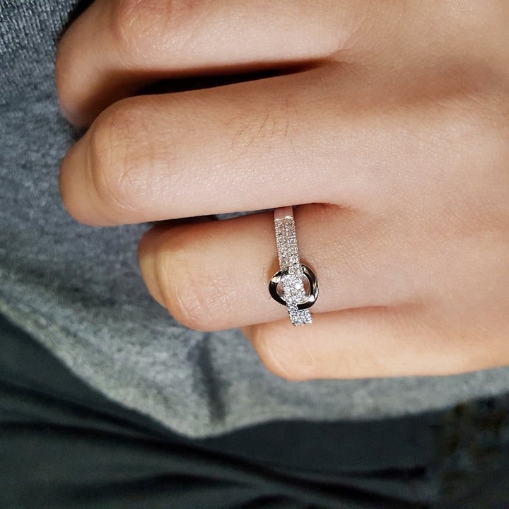 Sami Fine Jewelry Diamond Loop Ring