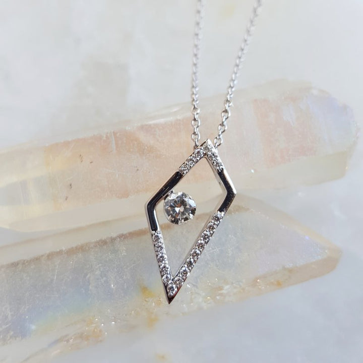 Sami Fine Jewelry Angular Diamond Necklace