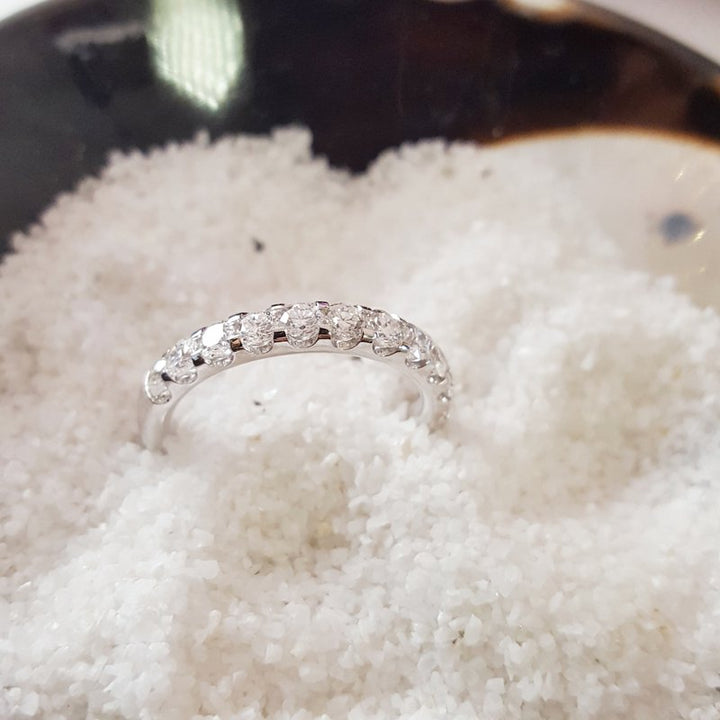 Sami Fine Jewelry Shared Prong Anniversary Band