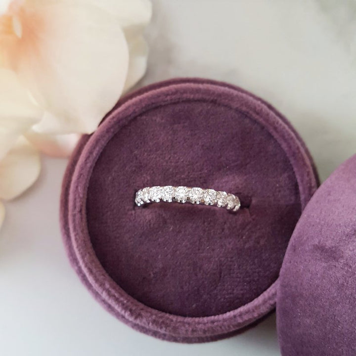 Sami Fine Jewelry Shared Prong Anniversary Band