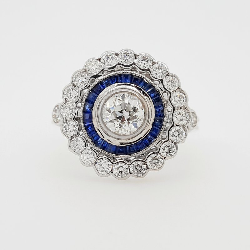 Sami Fine Jewelry Vintage Sapphire Ring