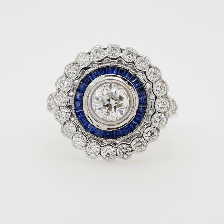 Sami Fine Jewelry Vintage Sapphire Ring