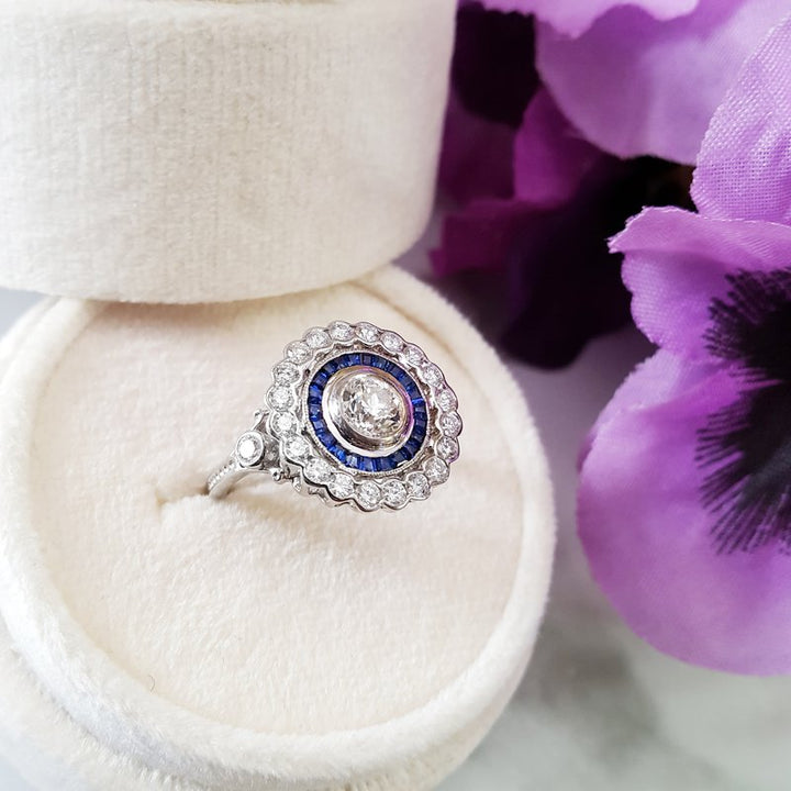 Sami Fine Jewelry Vintage Sapphire Ring