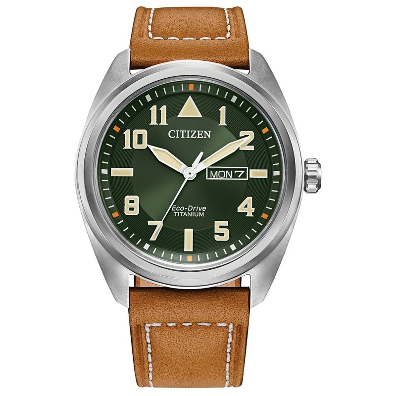 Citizen Eco-Drive Weekender Garrison Mens Super Titanium BM8560-02X