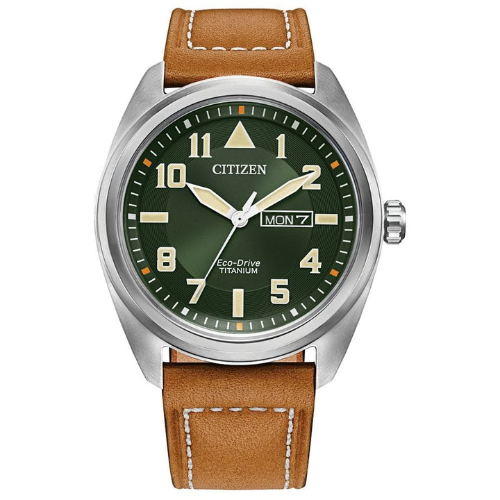 Citizen Eco-Drive Weekender Garrison Mens Super Titanium BM8560-02X