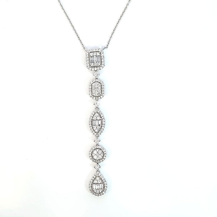 Sami Fine Jewelry Multi Shape Geometric Pendant
