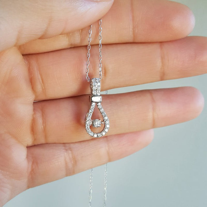  Gems One Diamond Door Knocker Pendant 121553 - Sami Fine Jewelry