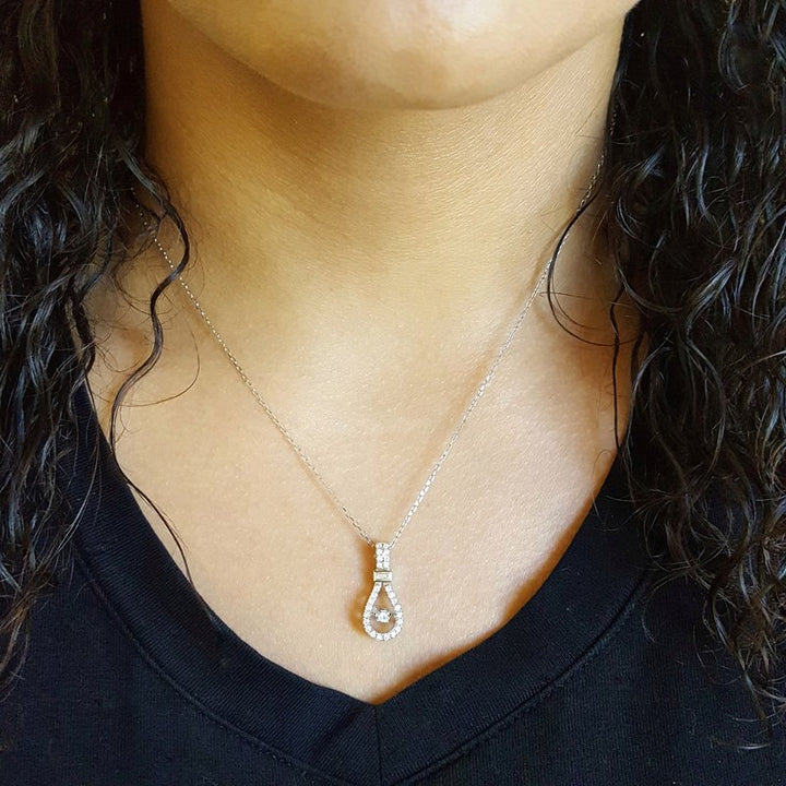 Gems One Diamond Door Knocker Pendant