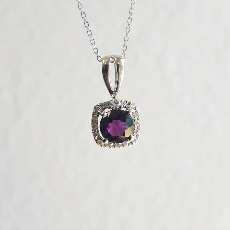 Arizona Amethyst Gold Jewelry Classically Brilliant Arizona Amethyst Pendant