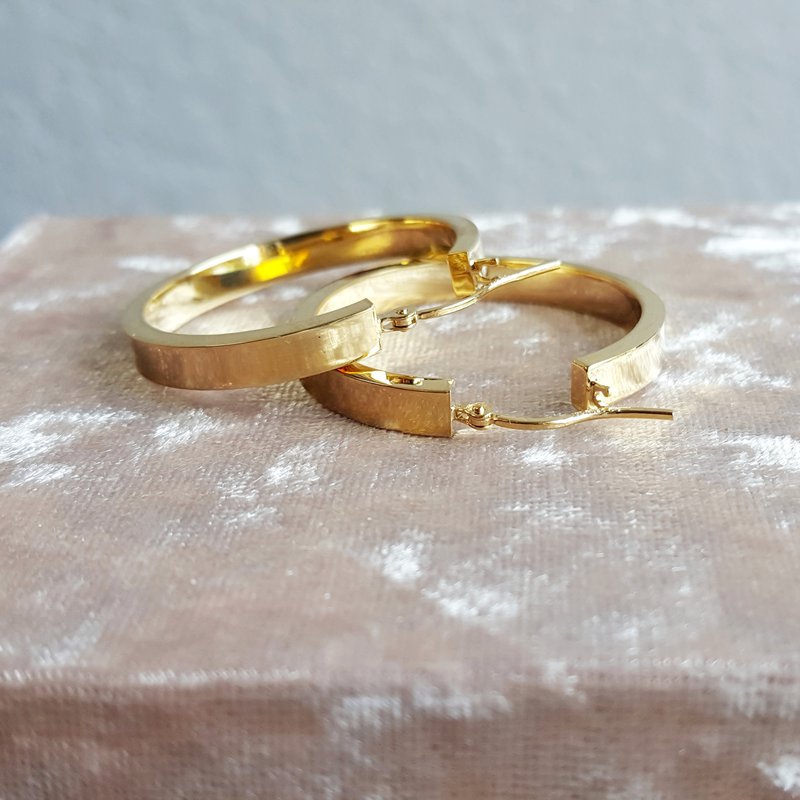 Sami Fine Jewelry Must-Have Gold Hoops