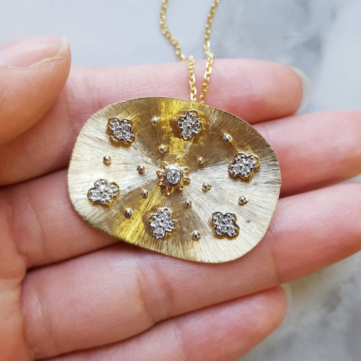Luxury by Rene Hernandez Clover Pendant Slide