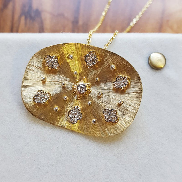 Luxury by Rene Hernandez Clover Pendant Slide
