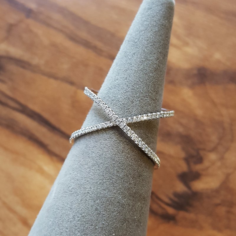 Sami Fine Jewelry Diamond Criss Cross Ring 021010