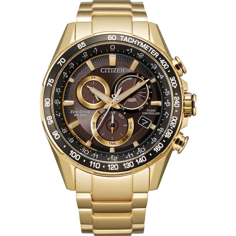 Citizen Eco-Drive Sport Luxury PCAT Mens Stainless Steel CB5912-50E