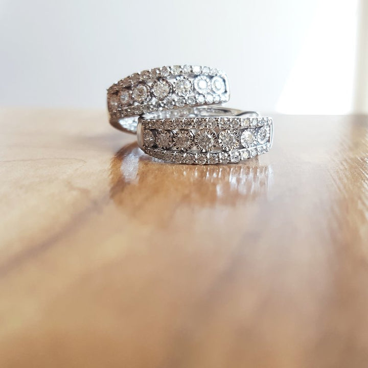 Gems One Diamonds Rows Studs 152122