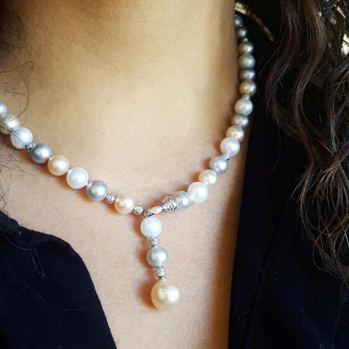 Sami Fine Jewelry Adjustable Pearl Strand