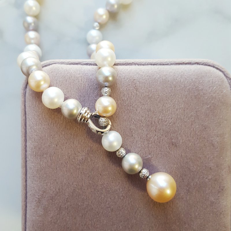 Sami Fine Jewelry Adjustable Pearl Strand
