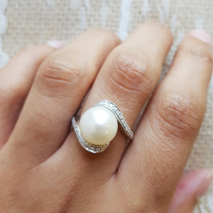 Sami Fine Jewelry Pearl Caress Ring
