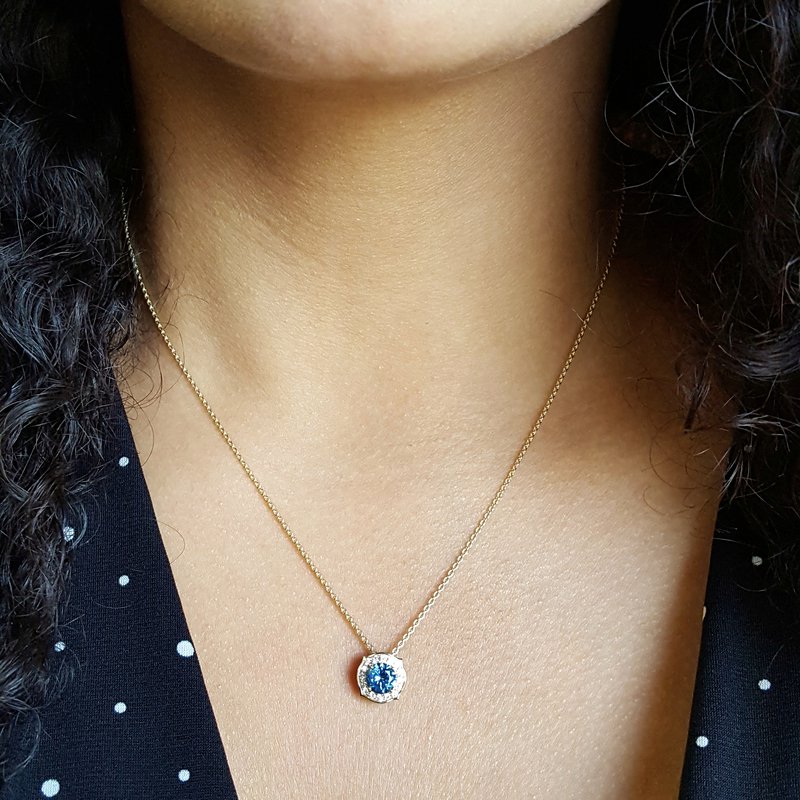 Montana Sapphire Pendant