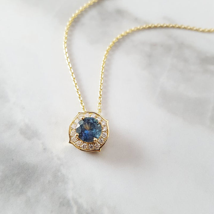 Montana Sapphire Pendant
