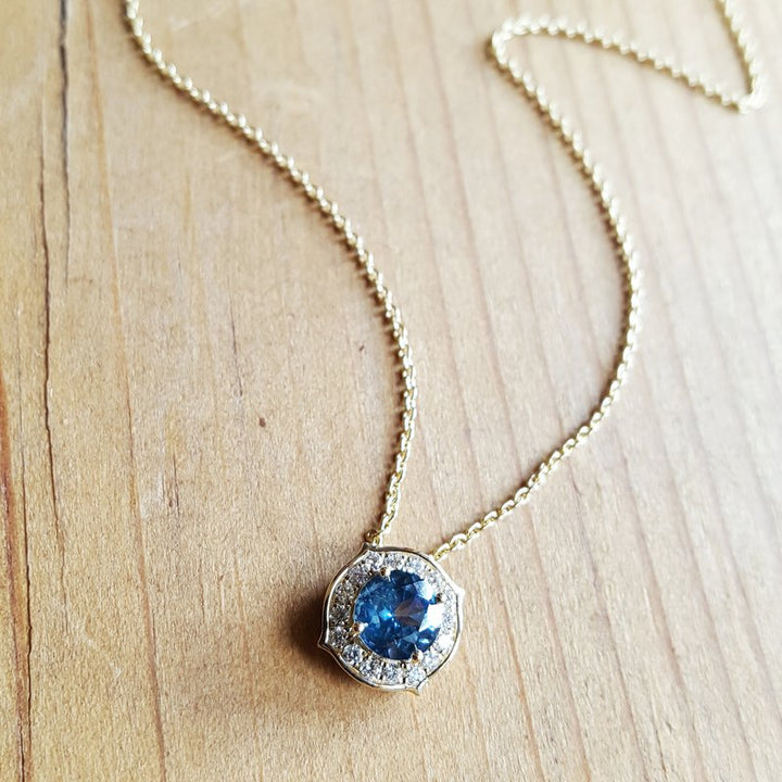 Montana Sapphire Pendant