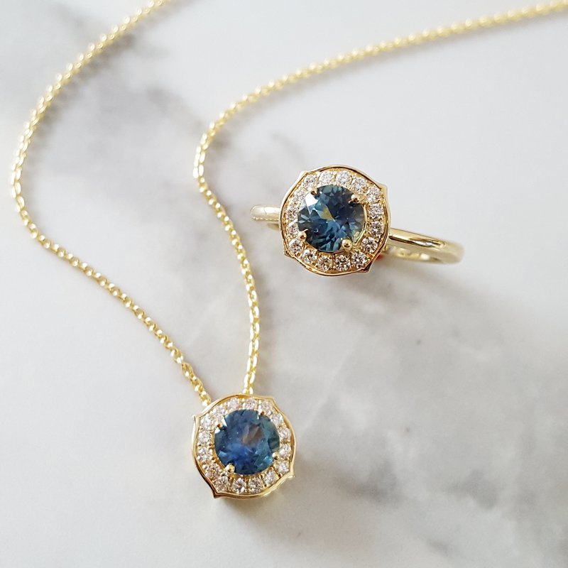 Montana Sapphire Pendant
