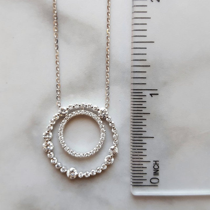 Sami Fine Jewelry Diamond Spirograph Pendant