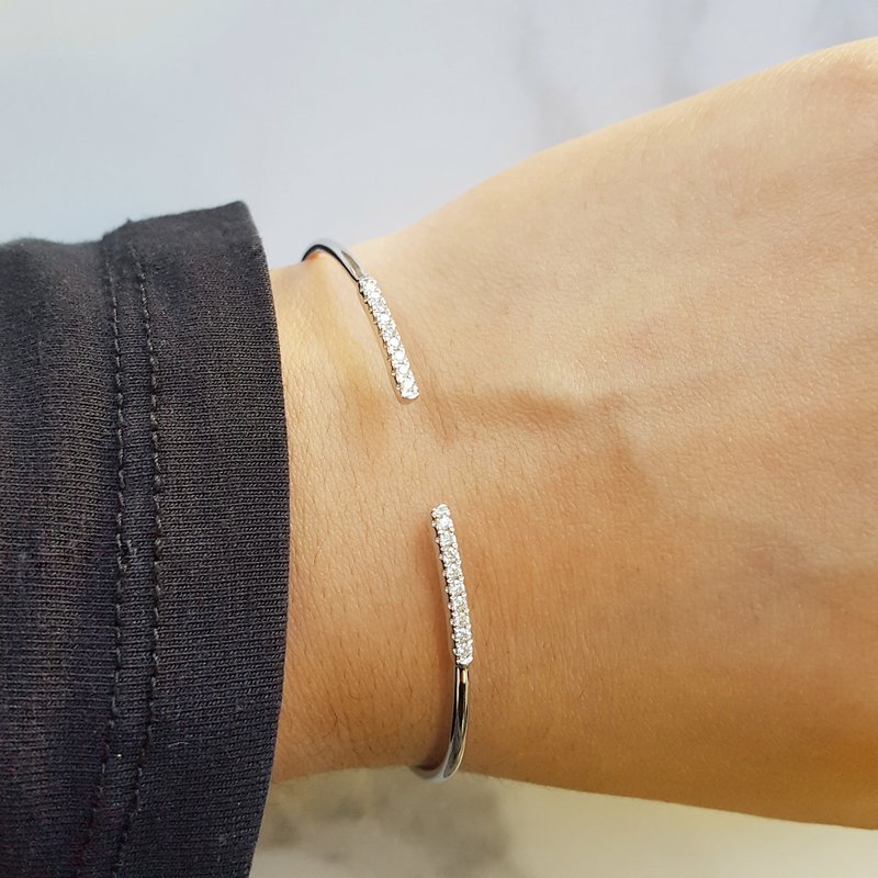 Sami Fine Jewelry Diamond Cuff Bracelet