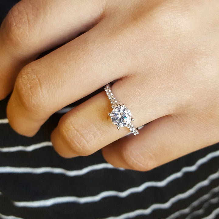 Sami Fine Jewelry Timeless Engagement Ring