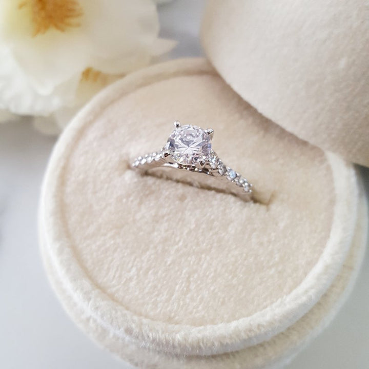 Sami Fine Jewelry Timeless Engagement Ring