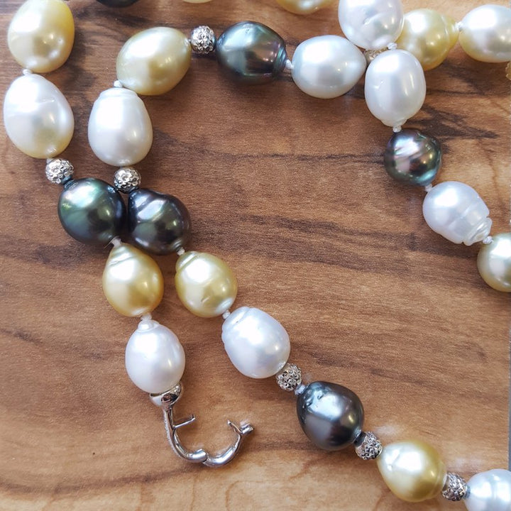 Sami Fine Jewelry Adjustable Lariat Pearl Strand