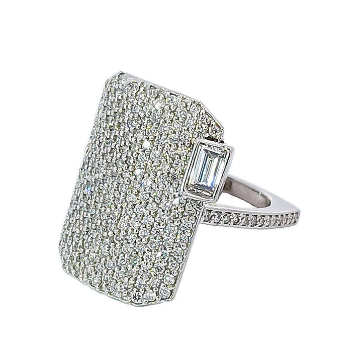 Luxury by Rene Hernandez Pave Diamond Ring