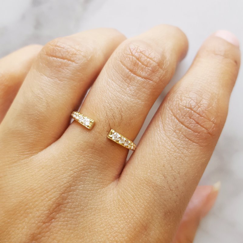 Sami Fine Jewelry Negative Diamond Band