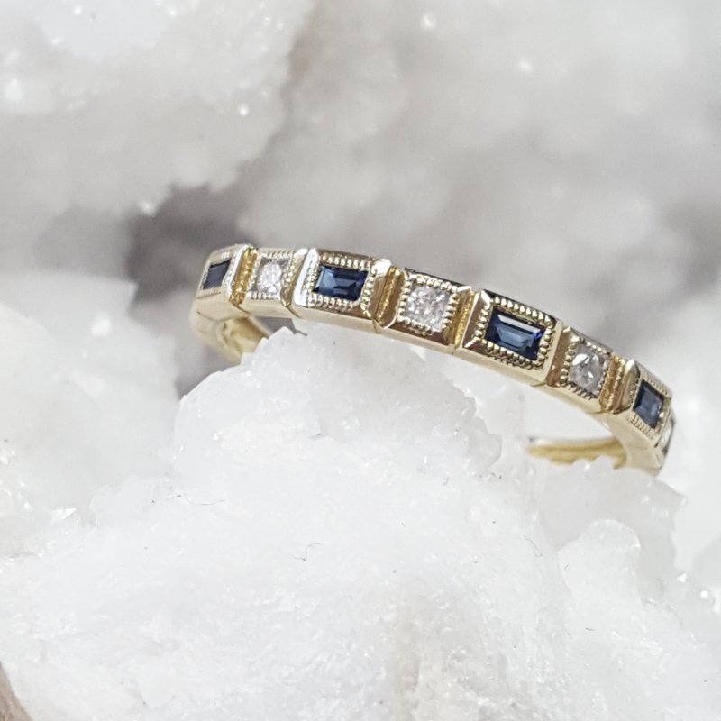 Sami Fine Jewelry Sapphire Band 061092