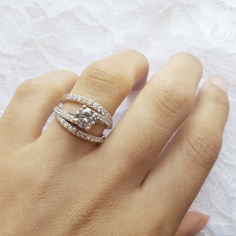 Sami Fine Jewelry Whirlwind Romance Ring