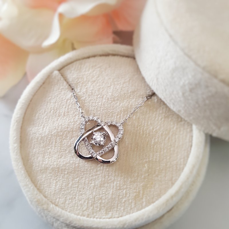 Sami Fine Jewelry Double Heart Necklace