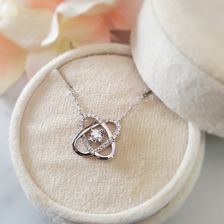 Sami Fine Jewelry Double Heart Necklace