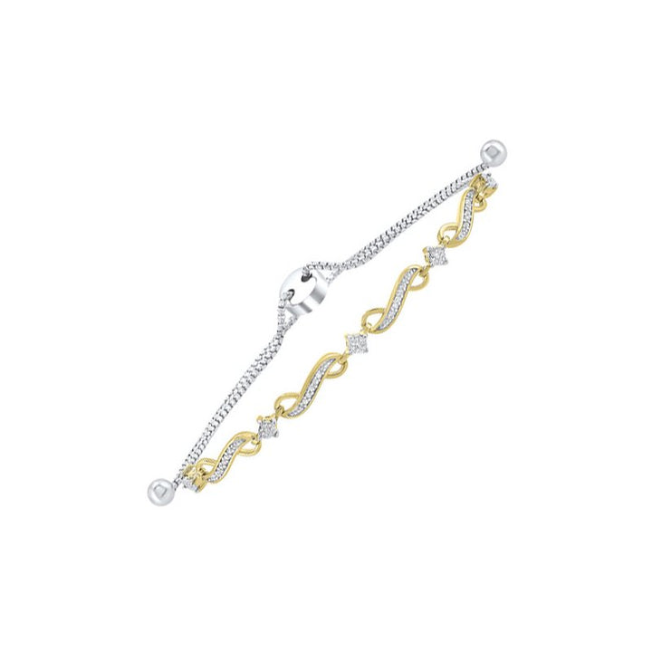 Gems One Infinity Swirl Bolo Bracelet