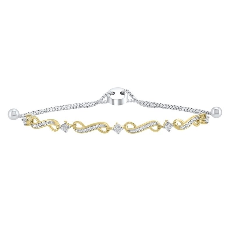 Gems One Infinity Swirl Bolo Bracelet