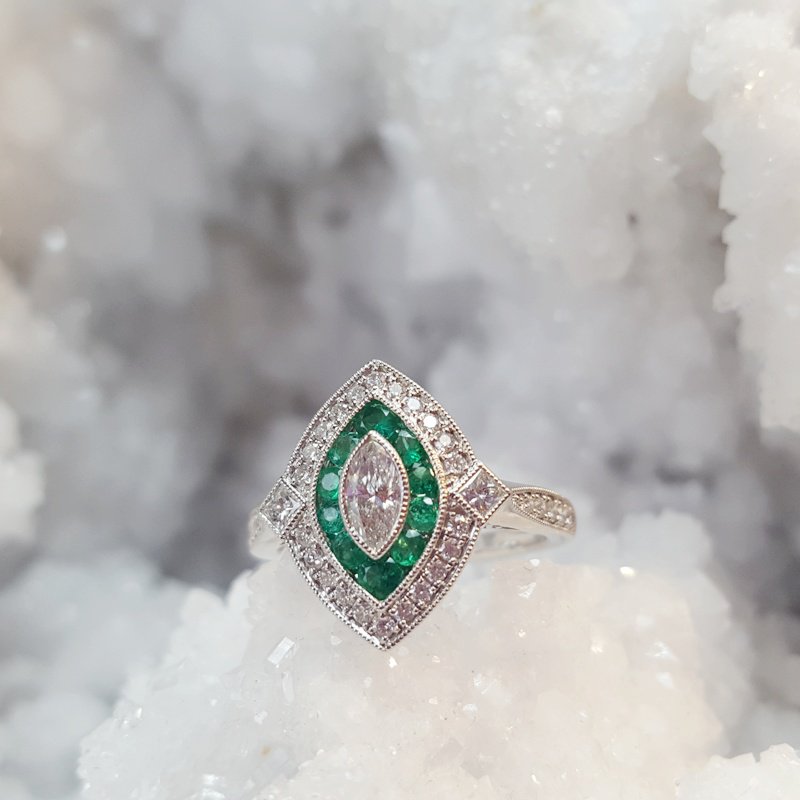 Custom Gemstone Engagement Rings