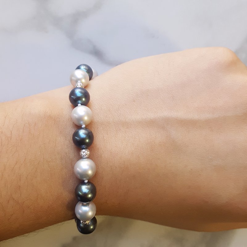 Sami Fine Jewelry Alternating Pearl Bracelet